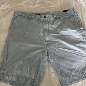 Ralph Lauren Blue Flat Front Shorts